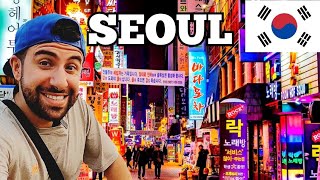 FIRST IMPRESSIONS IN SOUTH KOREA! 🇰🇷  SEOUL IS AMAZING!😮🤤