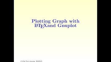 Plot a graph using Gnuplot and LaTeX