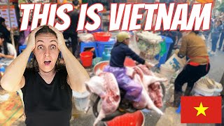 FIRST TIME IN HANOI 🇻🇳- Street Food, Crazy Traffic, Halong Bay WE DID SOMETHING WE NEVER IMAGINED