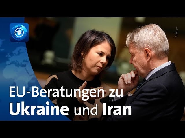EU - Außenministertreffen zu Ukraine und Iran