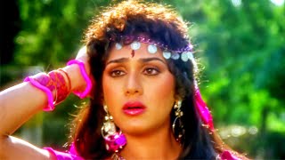 Nache Nagin Gali Gali HD | Meenakshi Seshadri, Nitish | Sadhana Sargam | Nache Nagin Gali Gali Song Thumb