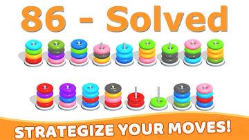 Color Hoop Stack - Level 86