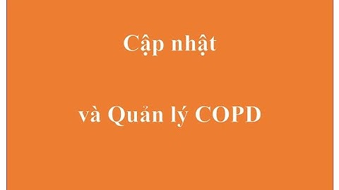 Cập nhật và quản lý COPD