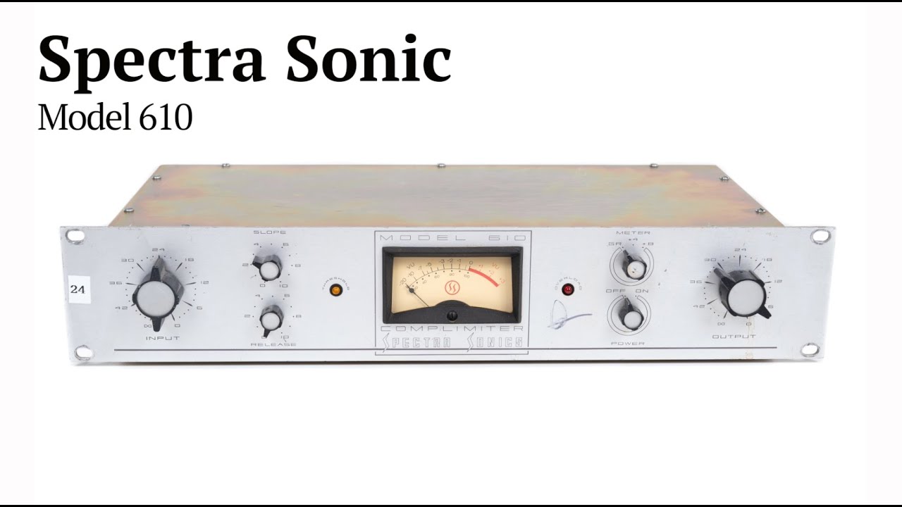 umm.様 Spectra Sonic Model 610 from Chris Lord-Alge - YouTube