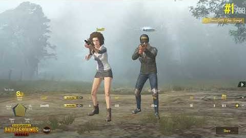 PUBG MOBILE Gameplay |  Tencent Gaming Buddy | Chicken Dinner Duo