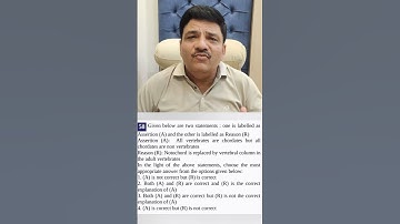 NEET 2022 PYQ from Animal Kingdom - 2 Similar MCQ Answers in Video Description