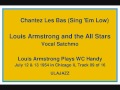 Louis Armstrong and the All Stars 1954 Chantez Les Bas (Sing 'Em Low)