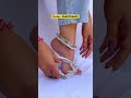 New designer, beautiful silver kada payal with 65% discount on instant order ￼#ytshorts #ring