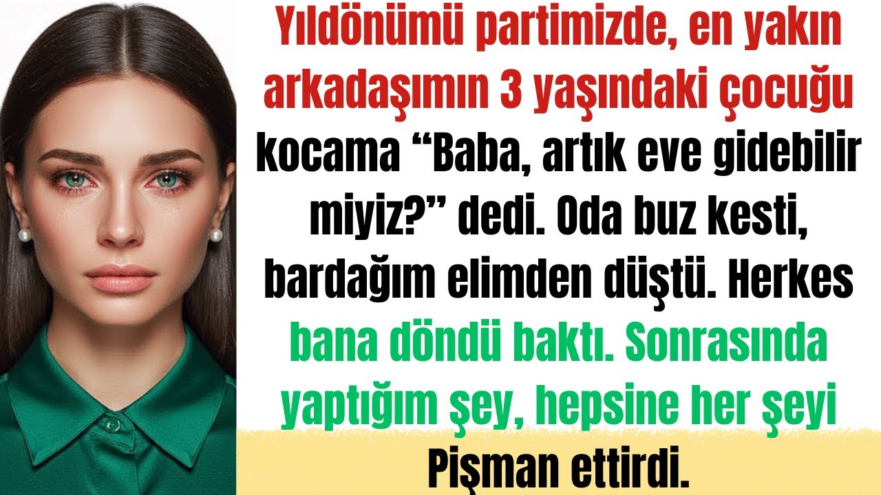 Yıldönümümde Kocamın Sırrını 3 Yaşındaki Bir Çocuk Ortaya Çıkardı! İntikamım Herkesi Şok Etti!