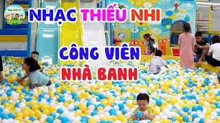 Bé đi chơi nhà banh siêu thị 🌈Bé chơi cầu trượt☀️Nhà banh lớn, Cháu lên ba, con heo đất👉nhạc hay