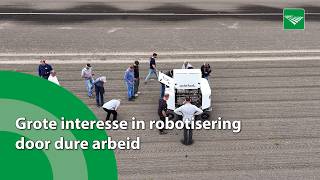 Grote interesse in robotisering door dure arbeid
