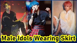 Male K-Pop Idols Who Prove That Skirts Are For Men Too