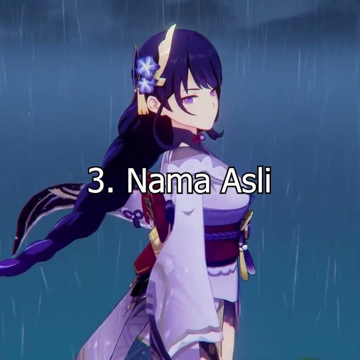 7 FAKTA MENARIK RAIDEN SHOGUN! #shorts #genshinimpact