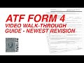 Atf 53204 form 4 walkthrough guide  national gun trusts