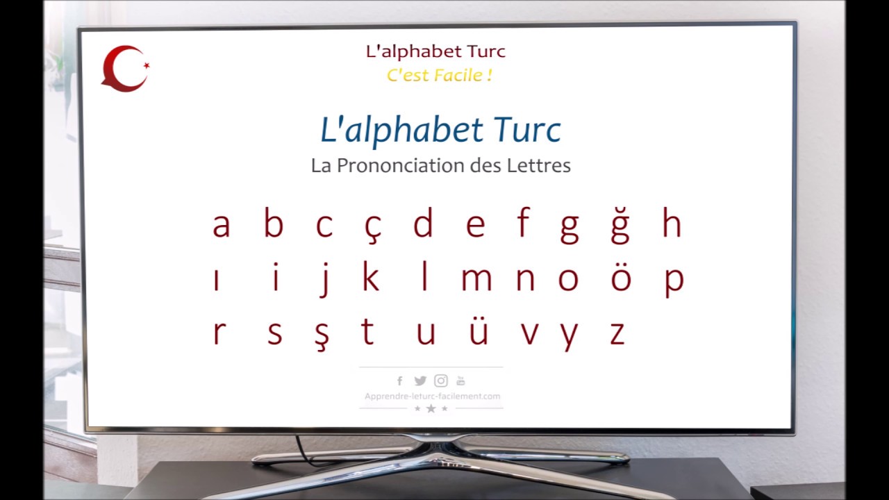 L Alphabet Turc C Est Facile 03 03 Apprendre Le Turc