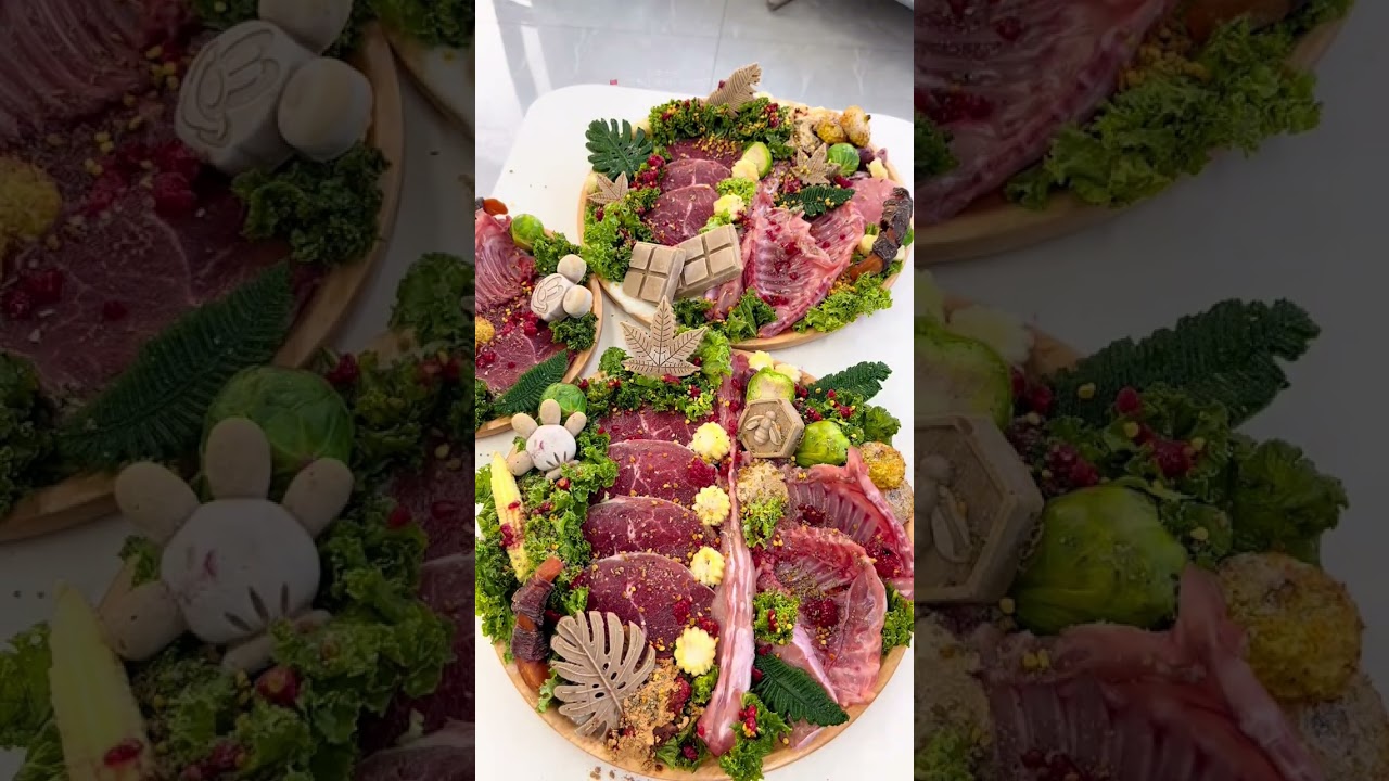 生骨肉配餐145｜森林风小狗饭又来喽🏞️ #狗狗配餐 #狗狗吃饭 #生骨肉 #沉浸式宠物配餐 #电子榨菜