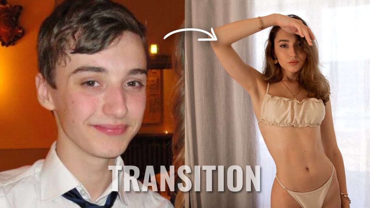 Male to Female - Transgender Transition Timeline Porn Photo