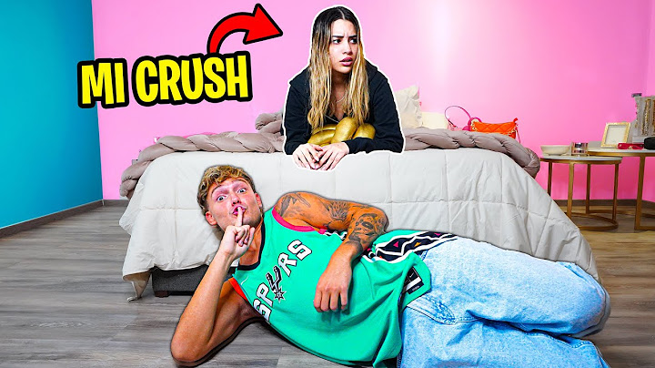 ME ESCONDÍ EN CASA DE MI CRUSH PARA ESPIARLA Y ESTO PASO!!
