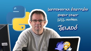 Programozás - 2022. október Informatika emelt - Jeladó (Python)