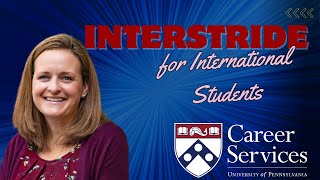 Using Interstride as an International Student