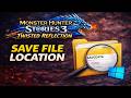 Where Is The Save Game Files Config File Located For Monster Hunter Stories 3 Twisted Reflection PC