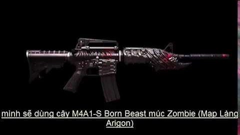 [CF Offline 2.8] M4A1-S Born Beast săn zombie (Map Làng Arigon)