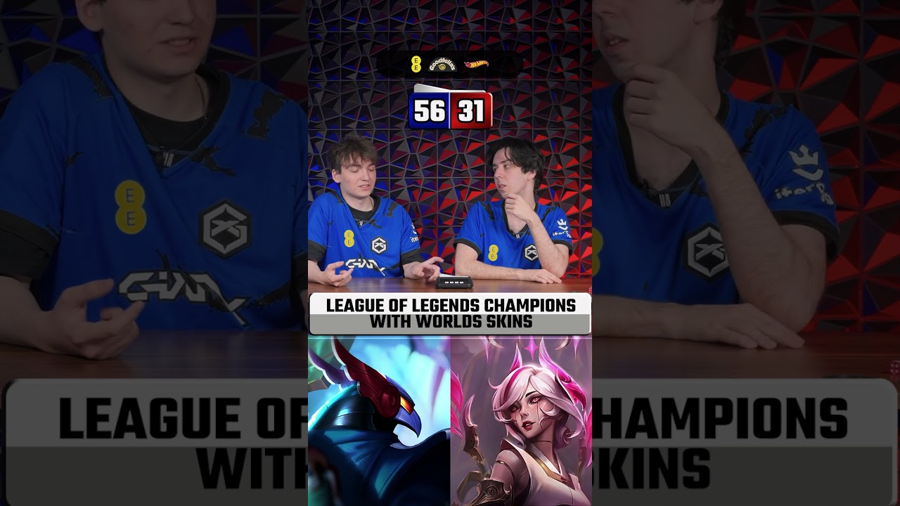LoL Champions with Worlds skins? 🏆 | LEAGUE OF LEGENDS TRIVIA