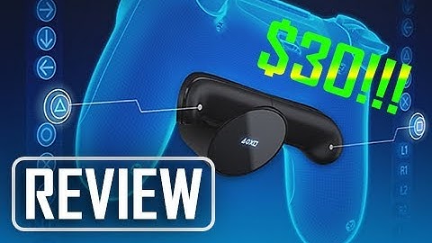 THE BEST PLAYSTATION ACCESSORY IS $30!!! - Dualshock 4 Back Button Attachment Review
