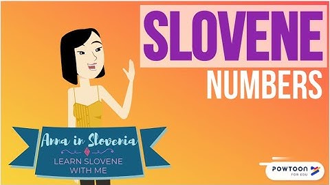 Introduction to Slovene Numbers