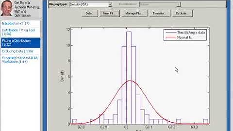MATLAB Tutorial   25 Working with Probability Distributions