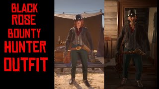Red Dead Online: How To Re-Create Black Rose Bounty Hunter Outfit