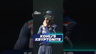 What is #ViratKohli's kryptonite? 🫣 #T20WorldCup #TeamIndia #IPL #Shorts #CBShorts