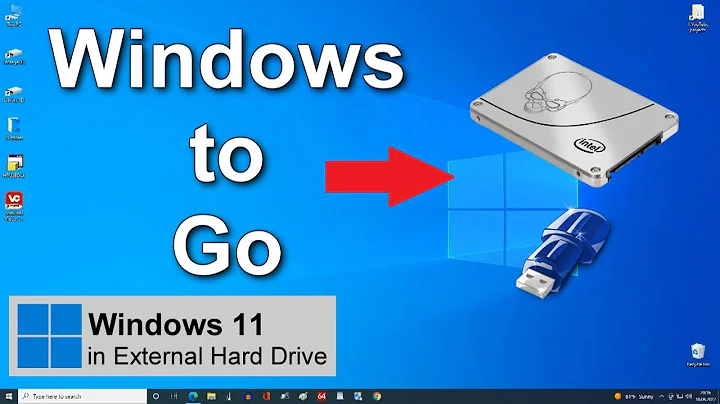 ✅Windows 11 - Install on a USB drive / Windows to Go / Portable Windows in External Hard Drive