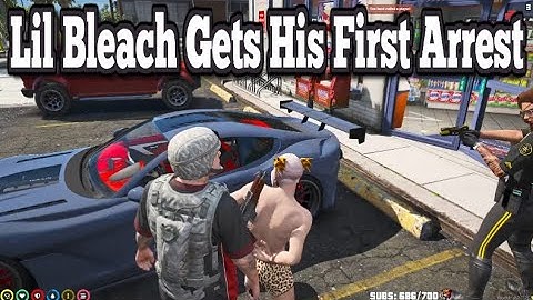 Lil Bleach Gets His First Arrest | No-Pixel 3.1