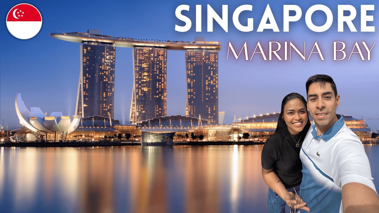 День, проведенный в Марина-Бэй, Сингапур! | 26-дневный азиатский видеоблог, день 3