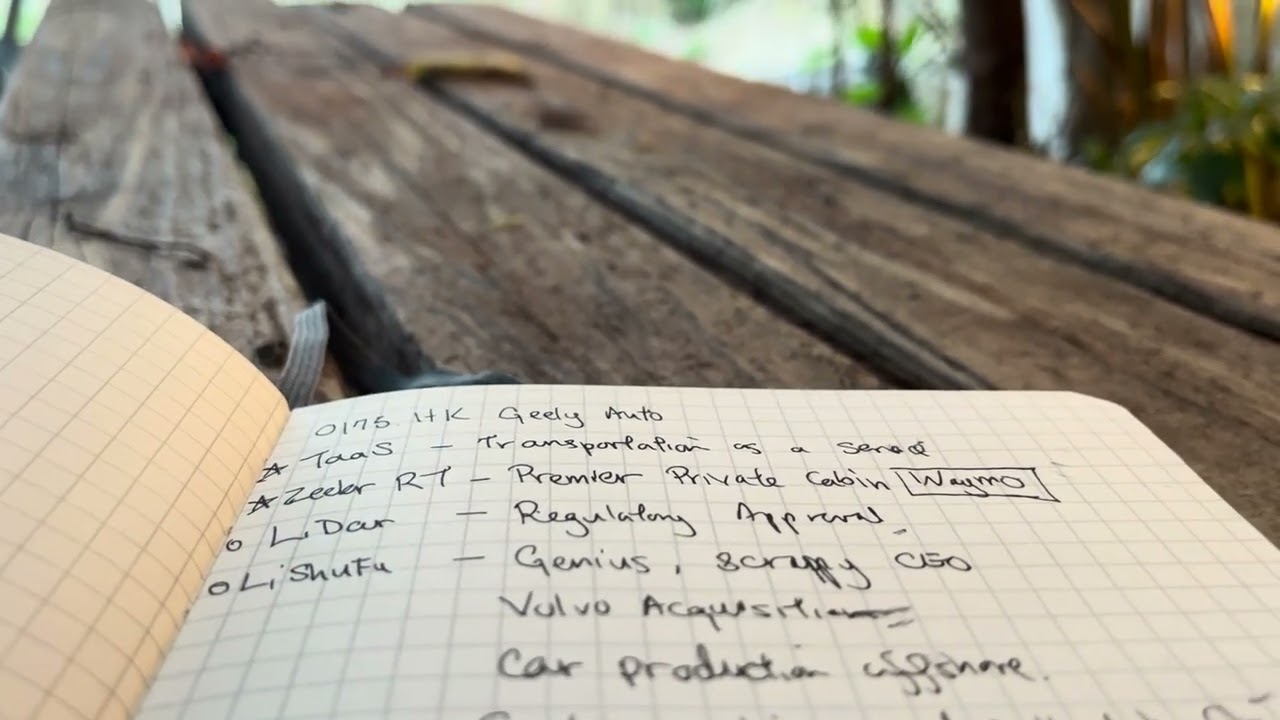 0175.HK GEELY Auto, perhaps underlooked especially their moat in TaaS