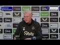 EVERTON V WEST HAM | David Moyes' Premier League press conference