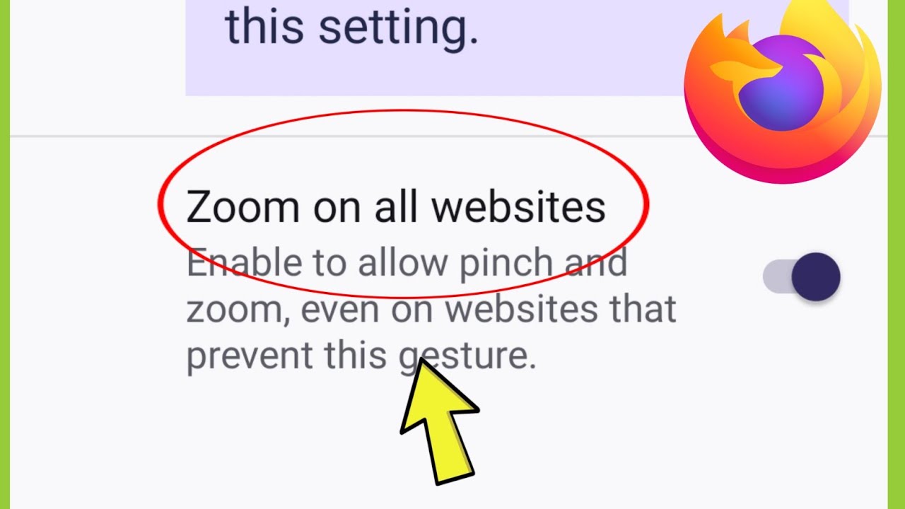 How to Enable Zoom on All Website in Firefox | Firefox me Zoom on all Website kaise chalu kare