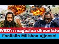 Oduu Arsiitti WBO Lolee Magaalota Dhuunfate Jedhan 