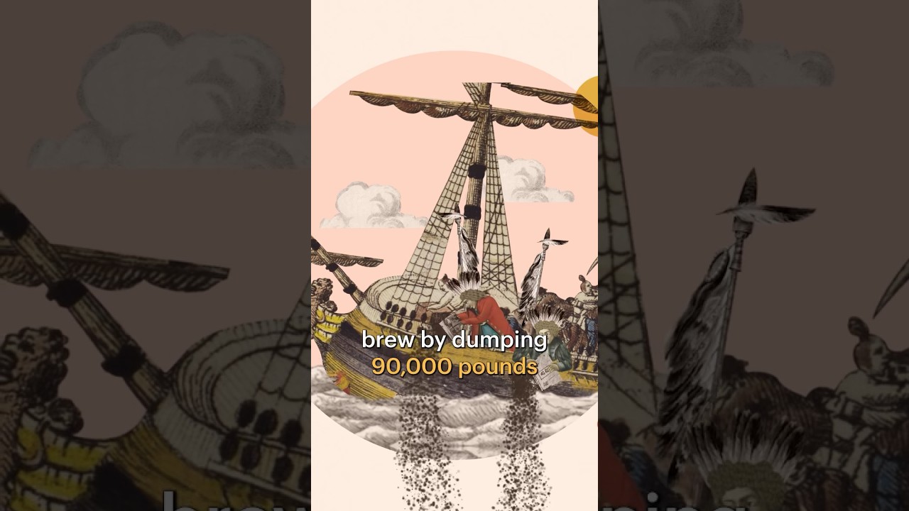 Film backdrop image for 250 years ago today tea was thrown into Boston Harbor (2023)