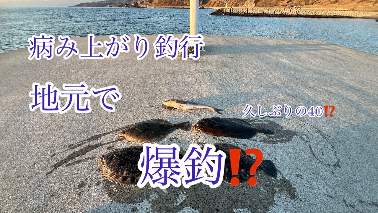 病み上がり釣行で爆釣⁉️