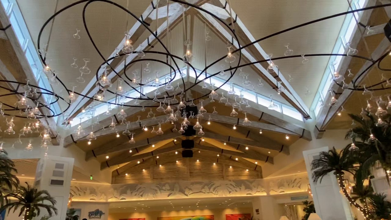 Lobby of Margaritaville Resort Orlando YouTube
