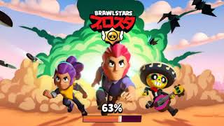 20191003-01 ブロスタ(Brawl Stars) ソロバトルロイヤル 荒れた細道 シェリー 目指せトロフィー999!!