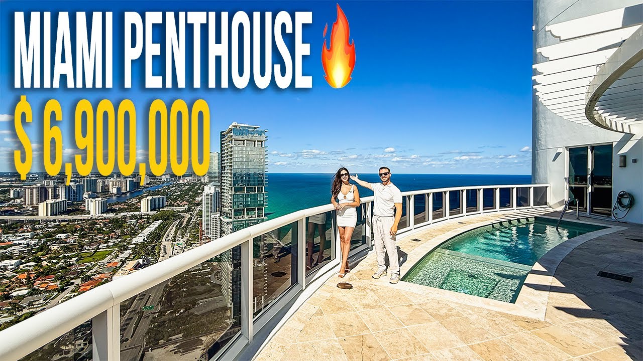 6.900.000 Dolarlık Miami'de Lüks Trump Royal Rezidans Daire Turu!