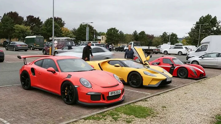 Ford GT vs Radical RXC Turbo vs Porsche 911 GT3 RS supercar battle