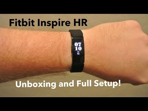 new-fitbit-inspire-hr-unboxing-and-full-setup!