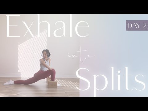 🌬️ Exhale to Splits | A 30 Day Journey to Get Your Splits! | Bright & Salted Yoga (Day2)