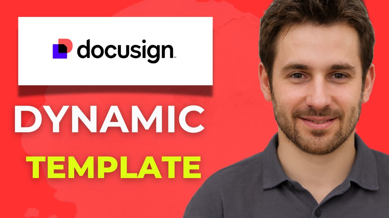 How to Use DocuSign Dynamic Templates Full 2026 Guide - YouTube