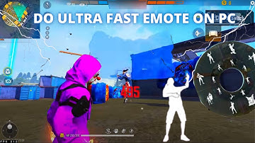 BLUESTACKS 5 ULTRA FAST EMOTE IN GAME/ HOW TO DO FAST EMOTE BLUESTACKS 5/ B2K FAST EMOTE TRICK