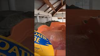 Orange Water Slide Aquapark FALA Poland #waterslide #watertube #tobogan